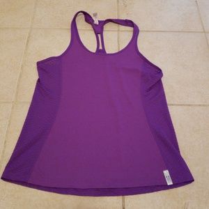 Under Armour racerback tank with mesh back